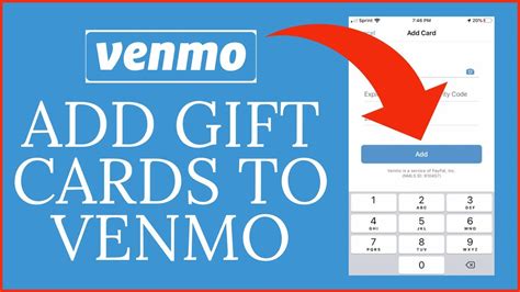 How To Add Gift Card To Venmo
